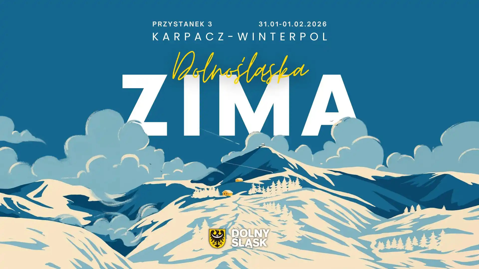 Dolnośląska Zima na stoku w Karpaczu