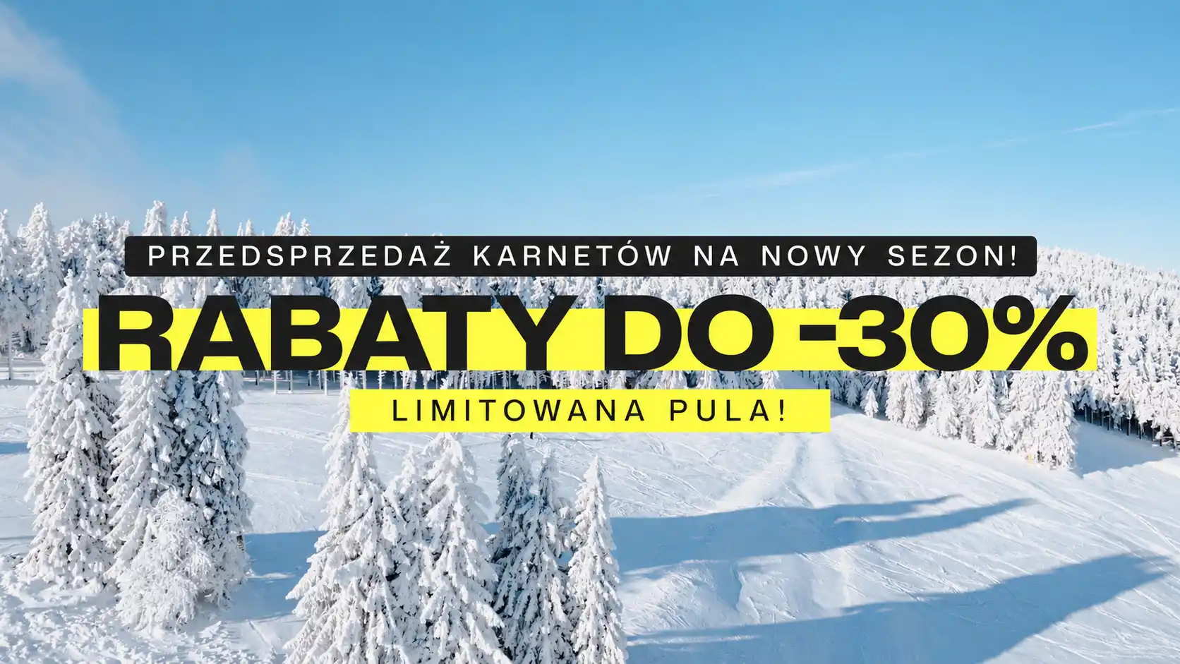 Sezon 2026/2027 coraz bliżej. Zieleniec rozpoczął przedsprzedaż karnetów